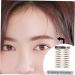 Baluue 9 Sheets Realistic Fake Eyebrows Eyebrow Stickers Waterproof Hairlike Eyebrows Brown - Buy Online on SooperMarket.com