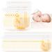 45 pieces of BPA-free breast milk bag for freezing 250 ml breast milk storage bags pre-sterilizes double zipper.