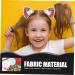 Vaguelly 4 Pairs Cat Ears Hair Barrette Hair Clips Animals Ears Hair Barrette Hair Accessories Girl Headdress Cat Ears Cat Ears Hairpins Cat Ears Hairpins - Buy Online on SooperMarket.com