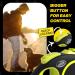 Fida Retractable Dog Lead 5m/16ft for Large Dogs up to 50KG - Green Reflective Ring, Ideal for Daily Walking - Buy Online on SooperMarket.com