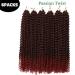 Passion Twist Hair - 6 Packs 18 Inch Faux Locs Crochet Extensions | Yddm Synthetic Hair - T1B-Bug Economy Pack - Buy Online on SooperMarket.com