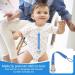 Jomewory Pacifier Holder | Durable & Soft Paci Clips | Ideal Infant Birthday Gift for Girls | Washable & Easy to Use - Buy Online on SooperMarket.com