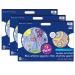 Prang Jumbo Art Pad White 22 x 16 30 Sheets Pack of 3