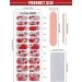 Kalolary Halloween Gel Nail Polish Stickers 20PCS Nail Adhesive Wrap Full Wraps Gel Nail Strips with Nail File and Stick for Halloween Nail Art Decor (UV/LED Lamp Required) (A) - Buy Online on SooperMarket.com