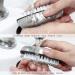 3-Piece Stainless Steel Nail Brush Set - Vibury Hand Wash Brushes for Cleaning Nails, Mud, and Eliminating Odors - Buy Online on SooperMarket.com