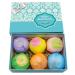 Bath Bombs Ultra Lux Gift Set - 6 XXL Fizzies with Natural Dead Sea Salt Cocoa and Shea Essential Oils - Best Gift Idea for Birthday, Mom, Girl, Him, Kids - Add to Bath Basket