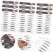 FOYTOKI Black Eyebrows 10pcs Imitation Eco Eyebrow Sticker Stickers Waterproof Hair Eyebrows Beauty Eyebrow Stickers 4d - Buy Online on SooperMarket.com