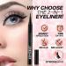 JIMIRE 2-in-1 Magic Eyeliner for False Eyelashes - Easy Application, Extra Strong Hold - No Glue or Magnet Needed - Buy Online on SooperMarket.com