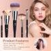 Buy BS-MALL 24-Piece Professional Makeup Brush Set - Perfect for Makeup Enthusiasts | Classic Black-Silver Design & Multi-Functional Tools - International Shipping Available - Buy Online on SooperMarket.com