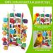 MQUPIN Large Bird Parrot Toys Colorful 22 Inch Wooden Blocks for African Greys, Amazons, Cockatoos and Macaws - Chew Toys for Large Parrots - Buy Online on SooperMarket.com