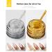 BURANO Gel Nail Polish Liner - Silver & Gold Nail Art - 8ml with Thin Brush - Glitter Curing Required - Buy Online on SooperMarket.com