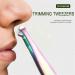 TEMKIN Nose Hair Trimmer & Tweezers - Precision Nose Hair Removal Tool | Stainless Steel Trimming Kit (Includes Tweezers Bag - Buy Online on SooperMarket.com