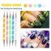 HanyoSheng Acrylic Nail Brush Set - 15 Brushes & 5 Dotting Tools for Gel Nail Art & Detailing - Buy Online on SooperMarket.com