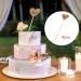 harayaa 50Pcs Rustic Kraft Paper Cupcake Topper Heart Cupcake Picks Sweet Love Theme Birthday Cake Decoration for Party Love - Buy Online on SooperMarket.com