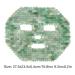 Jadestone Face Eye Mask - Spa Quality Facial Cover & Massage for Dark Circles - Fuchsite Quartzite - Buy Online on SooperMarket.com