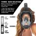 Panoramic Snorkel Mask for Adults - Full Face Swim & Dive Mask - Black, Large-X-Large - Buy Online on SooperMarket.com