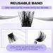 D Curl 0.07mm Cluster Lash Extensions 8-16mm Mix - Soft, Wispy & Wide Stem | XHFD-FD18-0.07-D - Buy Online on SooperMarket.com