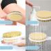 Horjor Long Handle Back Scrubber Brush - Exfoliating Bath Brush for Men and Women - Buy Online on SooperMarket.com