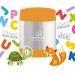 Mummy Cooks - Insulated Children's Food Flask 300ml (Orange) - Free Stickers