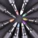 BOXUN Metallic Markers Pen for Rock, Ceramic, Glass, Plastic - 10 Metallic Colors - Buy Online on SooperMarket.com