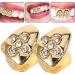 Didiseaon 2pcs Gold Decor Grills Grill Teeth Hip-hop Supplies Props Clothing Men and Women The Cross - Buy Online on SooperMarket.com