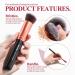 BS-MALL Premium Synthetic Makeup Brushes Set - 14 Pcs for Foundation, Powder, Concealers, Eye Shadows - A-Rose Golden - Buy Online on SooperMarket.com