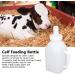 Yuehua 1L Calf Bottle - Suction Bottle for Calves Sheep & Lambs | Removable Pacifier | Ideal for Farm & Ranch - Buy Online on SooperMarket.com