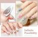 MIZHSE Moonlight Cat Eye Gel Polish 10ml - Magnetic Shimmer Crystal Gel Silver Blue Aurora Manicure Set for DIY Nail Art - Best for Home Salon - Buy Online on SooperMarket.com
