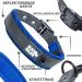 Black Rhino Comfort Collar - Super Soft Neoprene Dog Collar for All Breeds | Adjustable Reflective & Weatherproof | Medium Sports Blue/Gray - Buy Online on SooperMarket.com