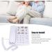 LIKJ Big Button Corded Phone LD 858HF Hands-Free Dial Photo Memory Desktop Telephone One-Touch Dialing Landline Phones with 7 Home Number 1 SOS Number 1 Meal Order Number for Seniors Elderly Home - Buy Online on SooperMarket.com