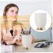 Mikinona Acrylic Organizer Embossed Brush Bucket Blush for Cheeks Pen Pot Brush Holder Brush Storage Cup Cosmetic Makeup Stand - Buy Online on SooperMarket.com