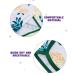 Girls Long Sleeve Two Piece Swimsuit UPF 50+ Protection | Green Pineapple | 3-4 Years - Buy Online on SooperMarket.com