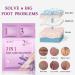 Foot Peel Mask with Natural Lavender Extract - 3 Pack for Smooth, Soft Feet | Removes Dead Skin & Calluses - Easy 3 Step Foot Care System - Buy Online on SooperMarket.com