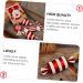 Zerodeko 1pc Christmas Candy Decoration christmas tree Cosmetics candy decorate Xmas Adornment outdoor christmas decorations decor Ornament pendant pvc set red Christmas household Red 15X6X6CM - Buy Online on SooperMarket.com