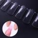 100pcs Quick Building Poly UV Gel Nail Forms - Full Cover Extensions & Nail Art Tool - Buy Online on SooperMarket.com