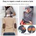 Beaulegan 4 PCS Black Iron-on Velvet Repair Patches for Elbow and Knee - Buy Online on SooperMarket.com