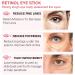 Retinol Eye Stick - Anti Aging Brightening Cream for Dark Circles & Puffiness - Buy Online on SooperMarket.com