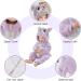 COOKY.D Baby Hooded Rompers | Winter Flannel Jumpsuit Pajamas | Infant 3-6 Months - Buy Online on SooperMarket.com