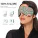 Haskirky Light Blocking Eye Mask - Adjustable Unisex Travel Mask for Deep Sleep and Meditation - Mandala Pattern - Buy Online on SooperMarket.com