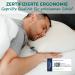 KNERST Belly Sleeper Pillow - Ergonomic Memory Foam Pillow for Ultimate Neck Support & Comfort - 6cm Flat Sleeping Pillow - Buy Online on SooperMarket.com