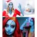 Go Ho Light Blue Face Paint - Washable Gel for Halloween Cosplay & Festivals | Full Coverage Body Paint for Adults & Kids - Buy Online on SooperMarket.com