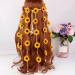Boho Sunflower Flower Headband | Hippie Floral Crown Hairband for Women and Girls | Handmade Yellow Hair Accessories for Party, Cosplay, and Decoration - Buy Online on SooperMarket.com
