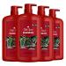 Old Spice Body Wash for Men Dragonblast Long Lasting Lather 30 fl oz (Pack of 4)