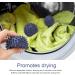 Laundry Ball Prevent Tangle Reusable Fabric Softener Ball Stain Removal PVC Material for Washing Machine - Buy Online on SooperMarket.com