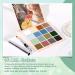 16-Color Solid Gel Nail Polish Palette - Valley Green Cream Gel & Brush Kit for Stunning Nail Art - Buy Online on SooperMarket.com