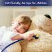 SCIAN Kids Real Working Stethoscope - 5 Interchangeable Cartoon Heads for Doctors, Nurses & Home Use - Professional Quality - Dark Blue - Buy Online on SooperMarket.com
