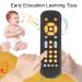 Baby TV Remote Control Toy for Toddlers - Interactive Educational Toy for Early Brain Development (Black) - Buy Online on SooperMarket.com