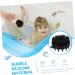 FRCOLOR Silicone Shampoo Brush - Kids Body & Baby Hair Scalp Massager Bath Tool - Buy Online on SooperMarket.com