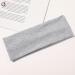 8cm Wide Black Headband for Women White Gray Stretchy Jersey Hair Band for Yoga Makeup Running (black+white+light gray) - Buy Online on SooperMarket.com