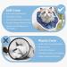 ComSaf Soft Cat Recovery Collar - Adjustable Elizabethan Cone for Post-Surgery Comfort - Prevents Licking, Lightweight - M (Neck 9-11 in) - Buy Online on SooperMarket.com